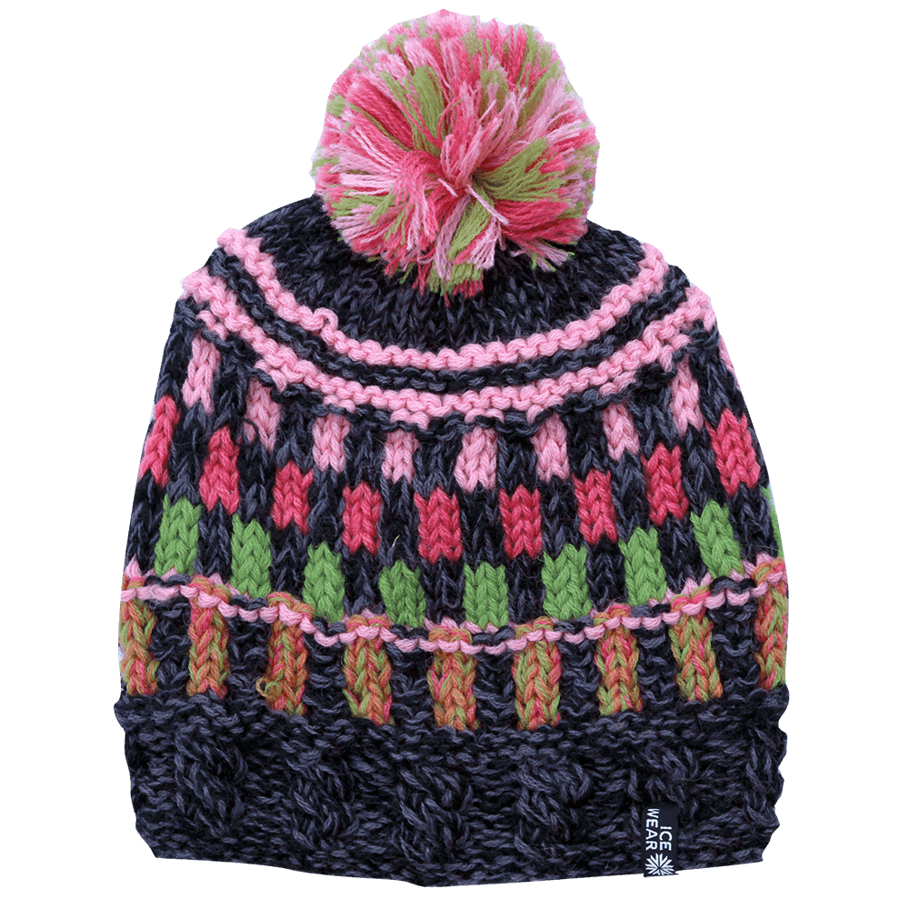 Valey Hand knitted wool hat